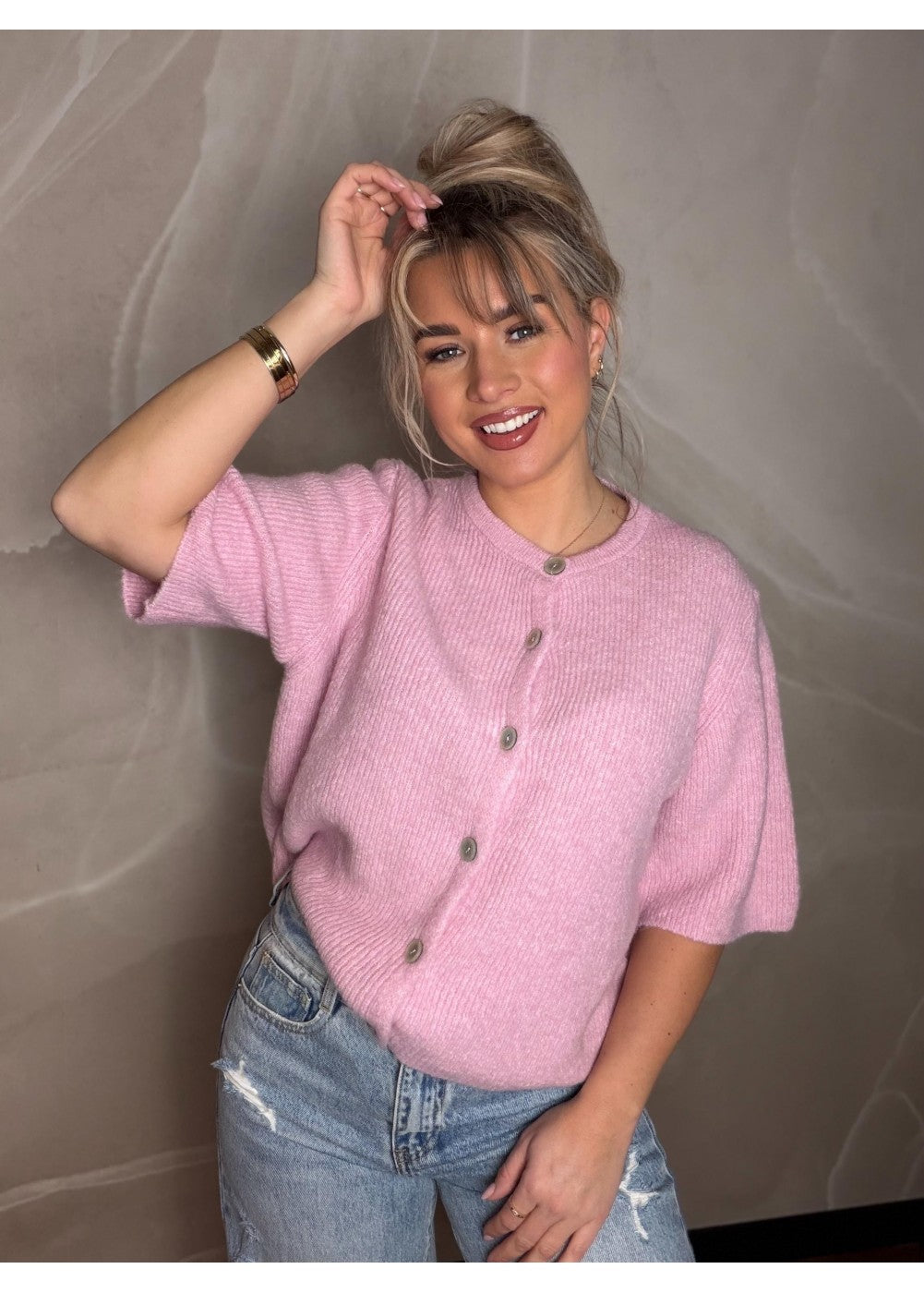Sweet Thing Cardigan Pink