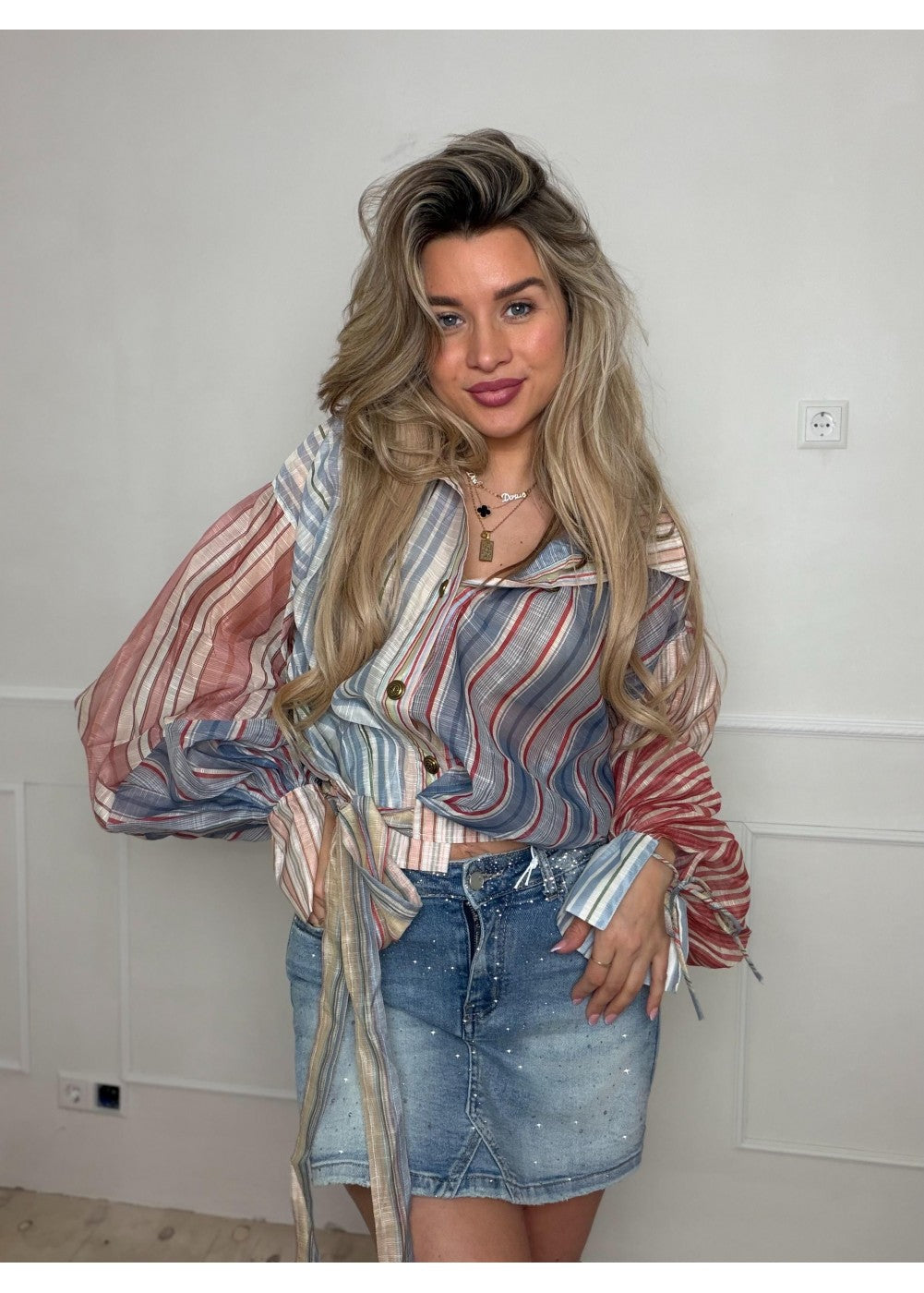 When the Sunset Meets Blouse 48619