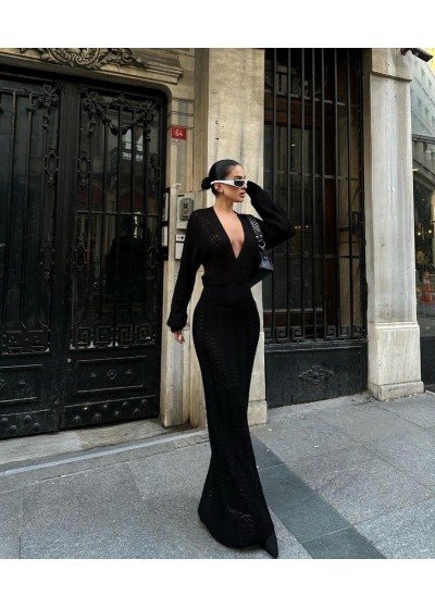 Monaco Dress Black