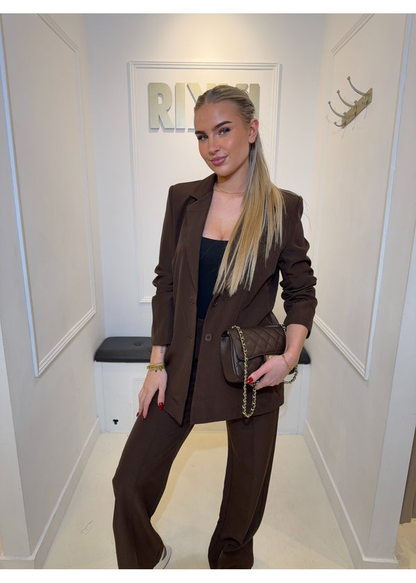 POPULAIR BABE BLAZER CHOCOLATE