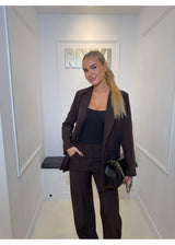 Populair Babe Blazer Dark Chocolate