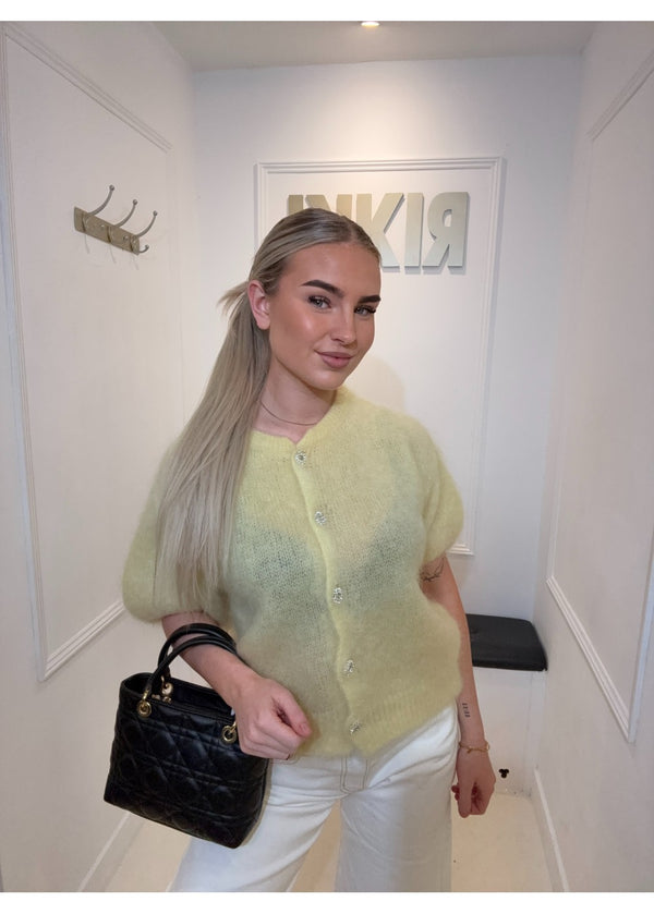 A Little Sparkle Top Yellow 28027