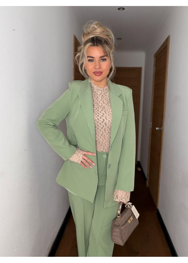 Populair Babe BLAZER Pistache