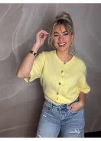 Sweet Thing Cardigan Yellow