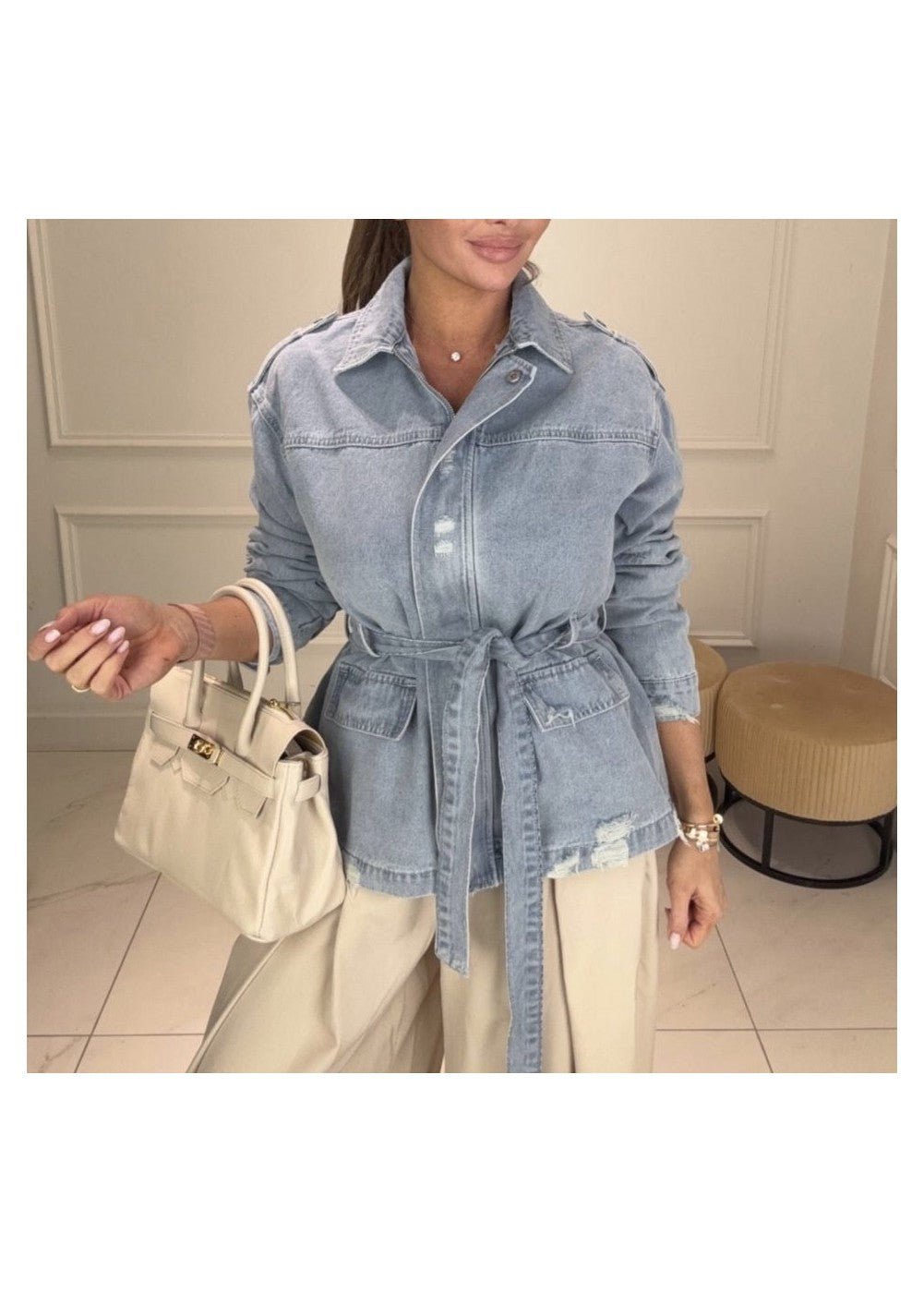 Not Your Basic Denim Jacket 8043