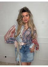 When the Sunset Meets Blouse 48619