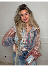 When the Sunset Meets Blouse 48619