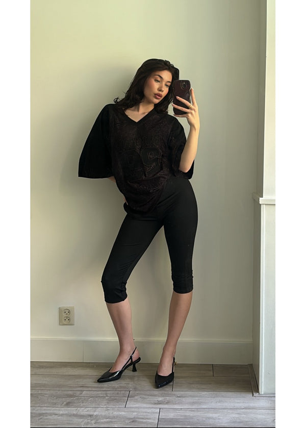 All At Once Capri Legging Black 46940