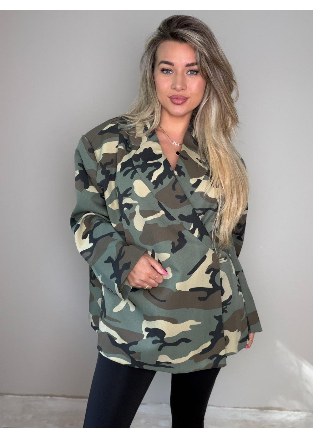 Ambika Blazer Jasmijn Camouflage