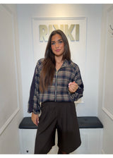 Blue Check Jacket 51086