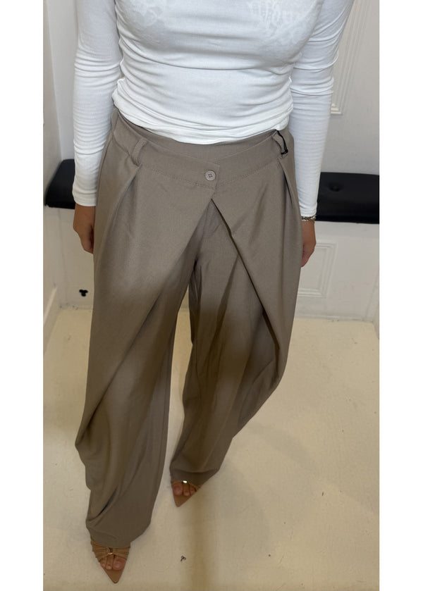 The Palazzo Pants Taupe 19680