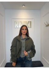 Grid & Grace Jacket army 51071