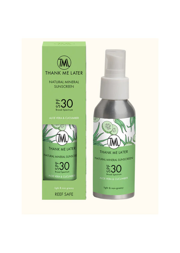 Aloe Vera & Cucumber Mineral Sunscreen TML