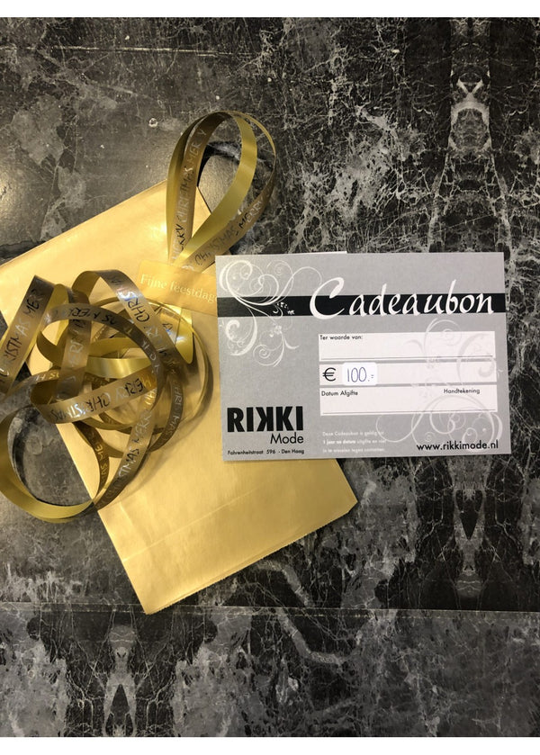 Cadeaubon 100 Euro