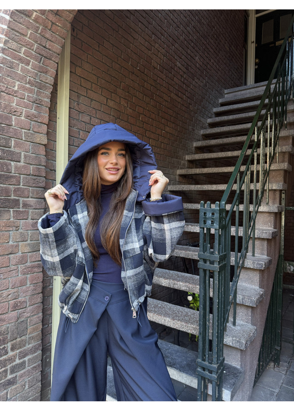 Hold this feeling jacket blue 3237