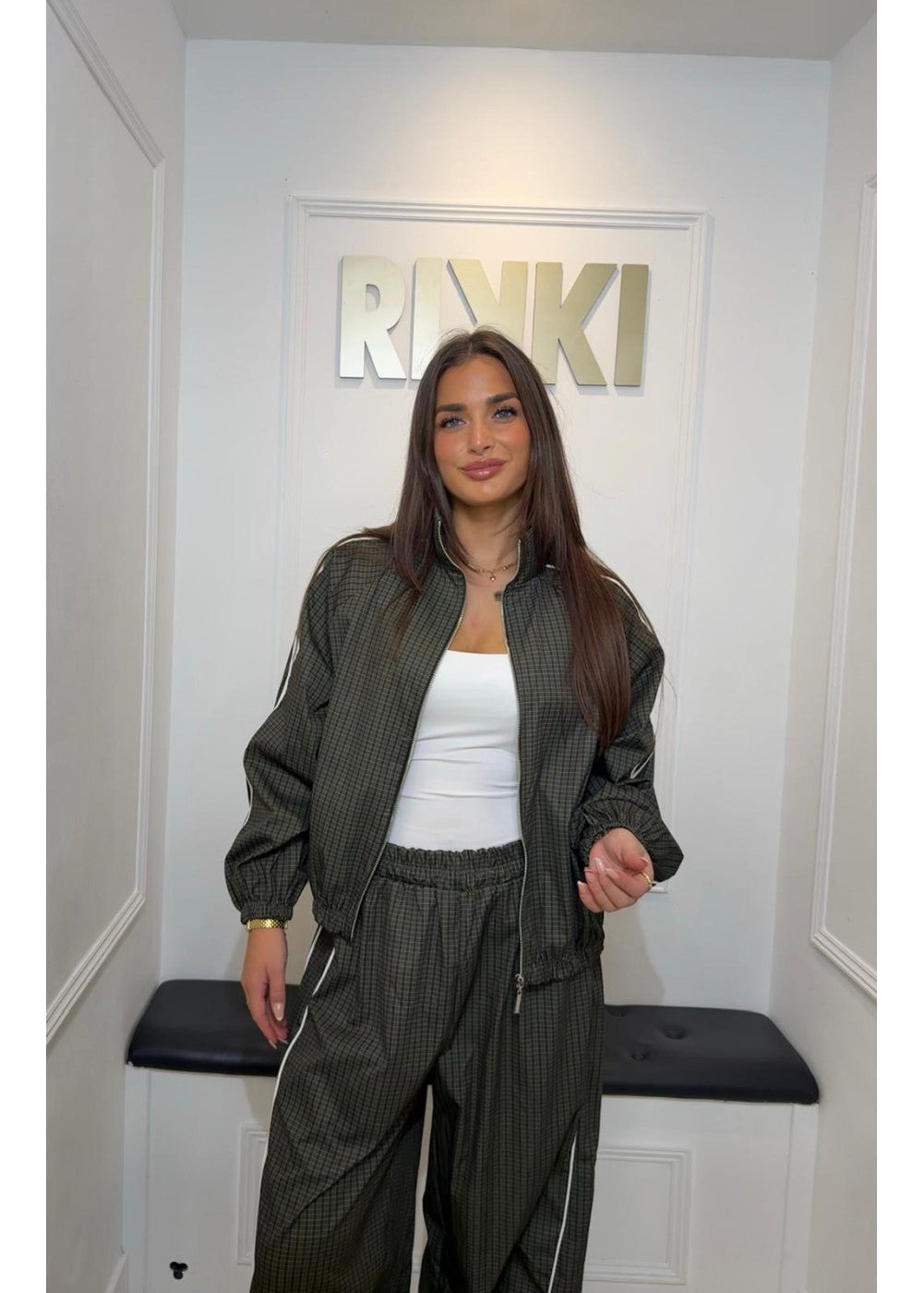 Move Into Autumn 2-Piece Set Army 27652