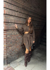 One Way Checkered 2-Piece Set Olive 149/150