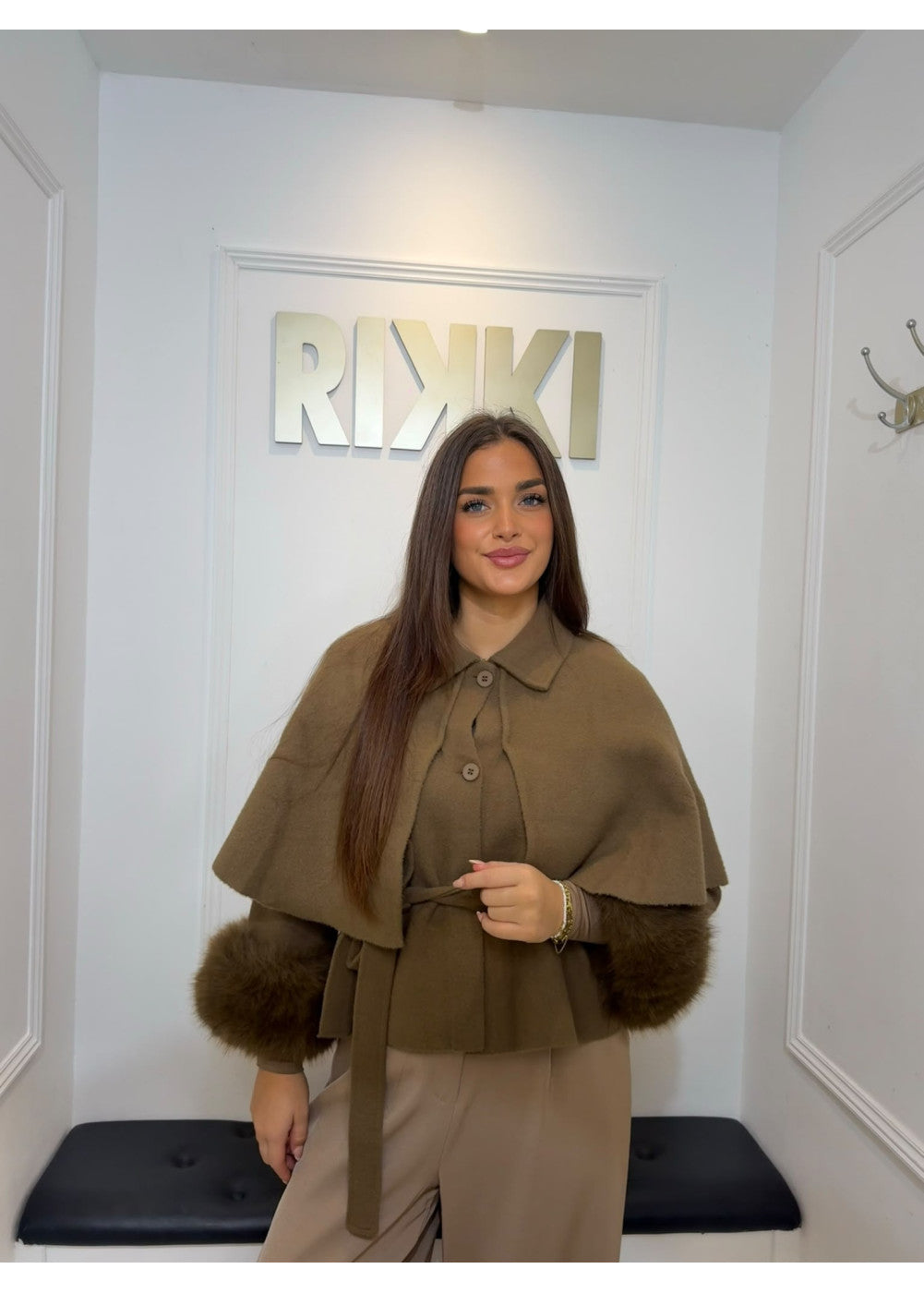 The Woman In Charge Jacket Camel 58926